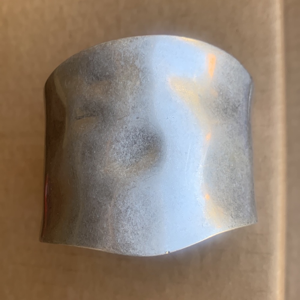 Silver Accent Cuff Bracelet